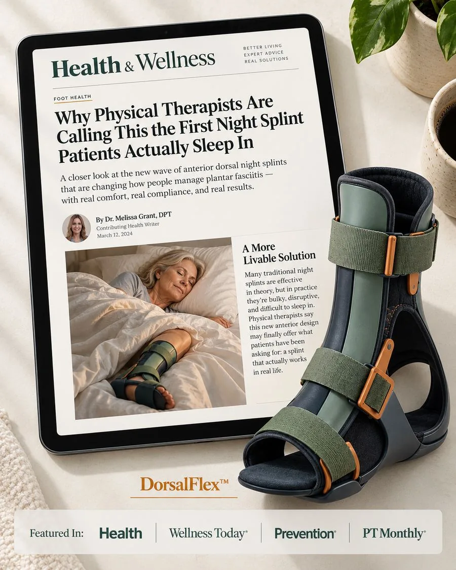 Media credibility tablet showing Health magazine article
